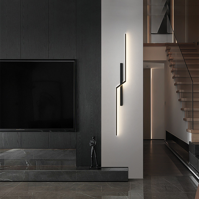 极简线性现代简约卧室牀头灯客厅墙壁沙发格栅电视背景墙装饰壁灯,家装灯饰光源,壁灯,淘宝优惠券,粉丝福利购,淘宝优惠卷