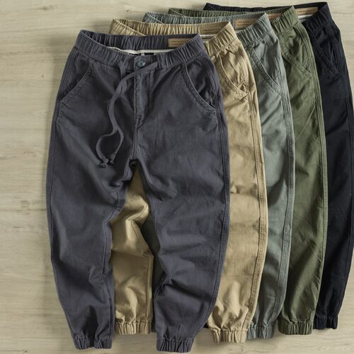 春夏季工作服裤子男耐磨工装裤宽松纯棉电焊工防烫劳保服工作裤子