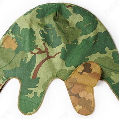 越战美式韩战 米切迷彩盔罩帆布头盔罩 (复刻影视道具)