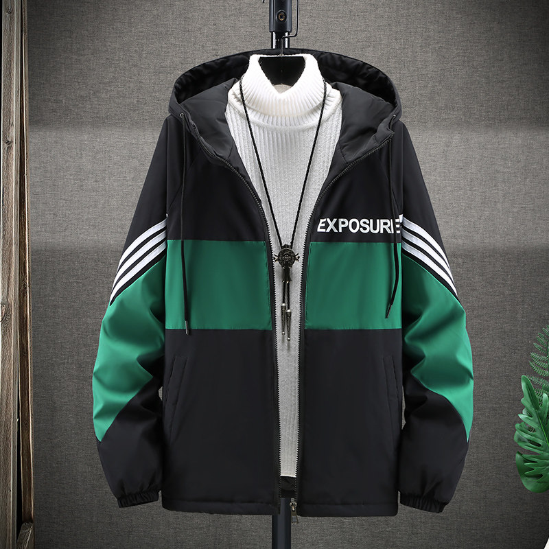 男士棉衣2020新款工装外套冬季棉袄青少年冬装衣服中学生羽绒棉服