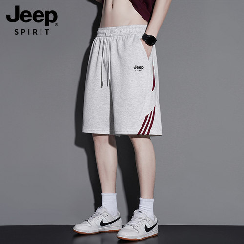 JEEPSPIRIT夏季短裤男休闲五分裤