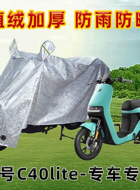 适用于九号C40lite电动车防晒防雨罩防尘车罩防风雨披挡风车衣