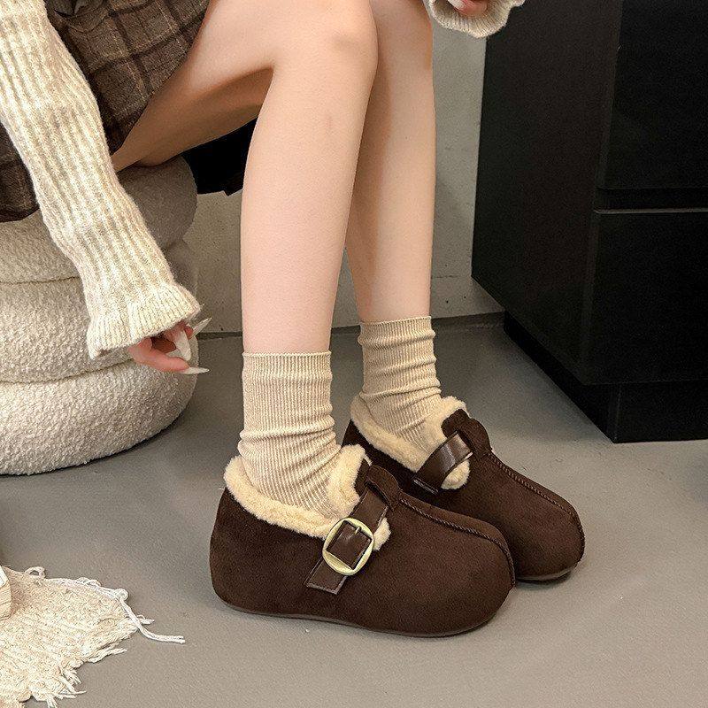 全包勃肯鞋2025新款冬季女鞋加绒加厚保暖棉鞋毛毛豆豆鞋保暖雪地,居家布艺,居家棉拖/棉鞋,淘宝优惠券,粉丝福利购,淘宝优惠卷
