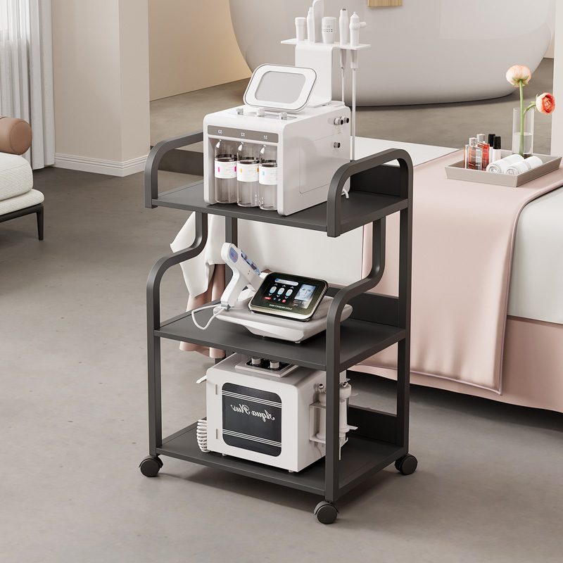美容仪器推车美容院专用小推车多功能可移动N收纳车理发医美手推