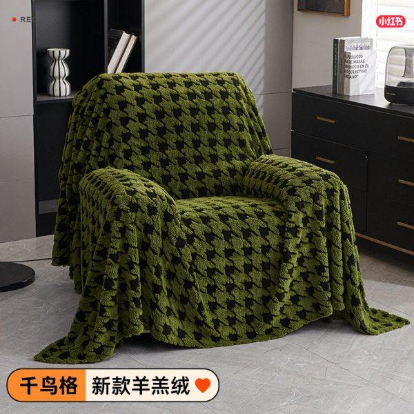 羊羔绒沙发垫四季通用2024新款单人沙发盖布轻奢高级感沙发巾套罩,居家布艺,沙发垫,淘宝优惠券,粉丝福利购,淘宝优惠卷