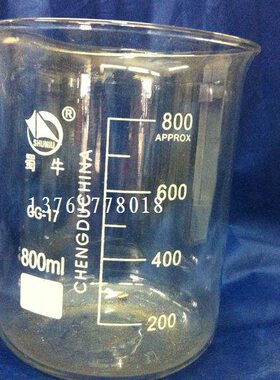 /M0G烧杯/牌-/0871型烧杯属牛玻璃烧杯0低11玻璃烧杯型GL加厚/低1