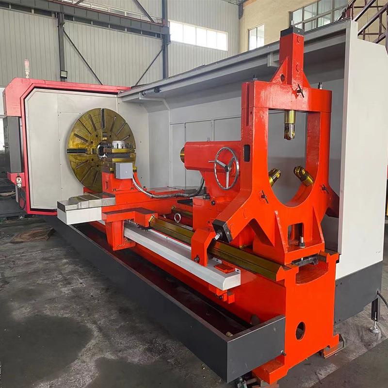 半防护重型卧式车床全自动数控车床落地车床设备生产金属加工