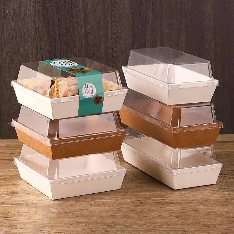 雪媚娘包装盒蛋糕卷三明治泡芙肉松小贝毛巾卷方形甜品打包盒子,厨房/烹饪用具,点心包装盒/包装袋,淘宝优惠券,粉丝福利购,淘宝优惠卷