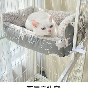 猫笼专用猫窝冬季保暖垫子小猫窝垫踩奶网红猫咪睡觉的窝冬天加厚