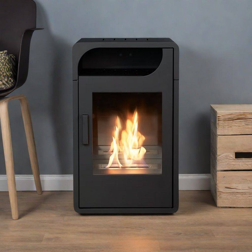 欧式壁炉式取暖炉真火酒精壁炉室内冬天快速取暖大面积无烟取暖柜