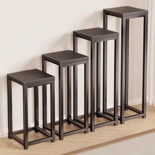 客厅花架家用室内绿萝落地置物展示架阳台花盆装饰摆件放置架铁艺