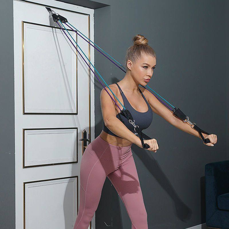 拉力绳弹力带阻力带力量训练家用健身女弹力绳练背神器拉伸阻力绳,运动/瑜伽/健身/球迷用品,拉力绳/拉力器,淘宝优惠券,粉丝福利购,淘宝优惠卷