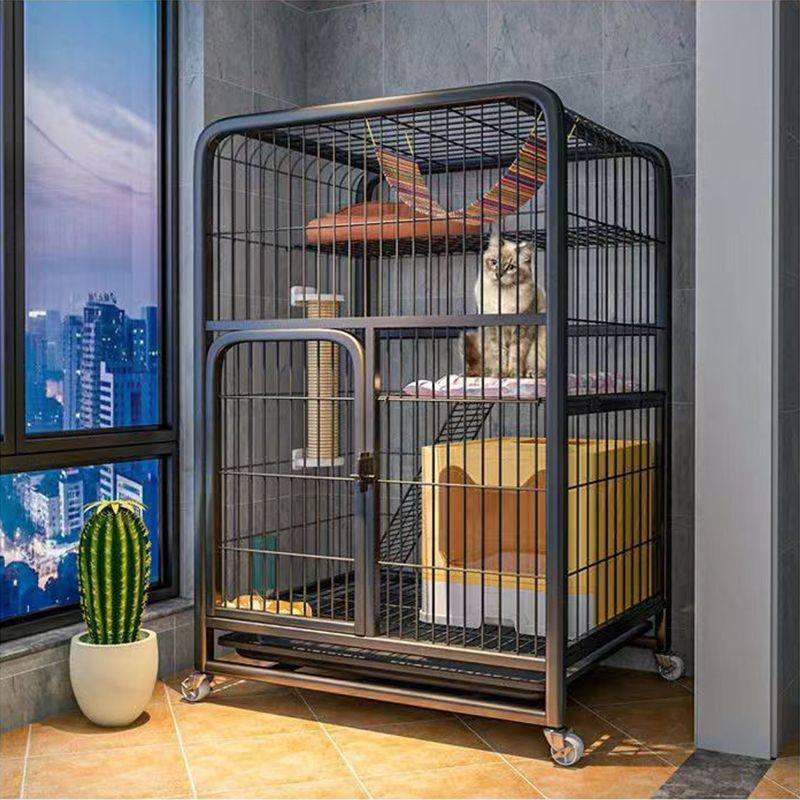 猫笼子加粗加固家用室内二层自由空间带厕所一体窝笼别墅,宠物/宠物食品及用品,猫笼子/猫别墅,淘宝优惠券,粉丝福利购,淘宝优惠卷