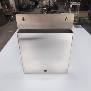 304不锈钢文件资料盒A4纸文件放置盒设备文档夹室外防水表单记录