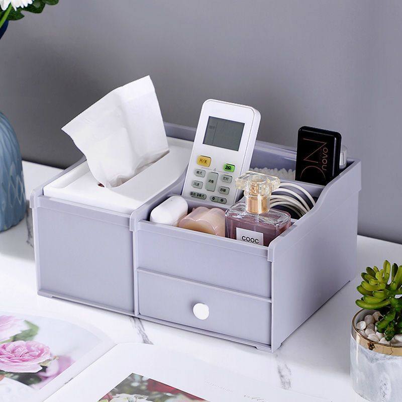 多功能抽纸盒家用客厅桌面收纳盒卫生间纸巾盒卧室办公室纸抽盒,收纳整理,桌面收纳盒,淘宝优惠券,粉丝福利购,淘宝优惠卷