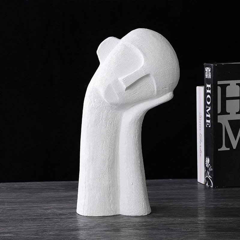 现代简约沉思者人物头像雕塑摆件客厅电视柜酒柜书房抽象艺术装饰,家居饰品,装饰摆件,淘宝优惠券,粉丝福利购,淘宝优惠卷