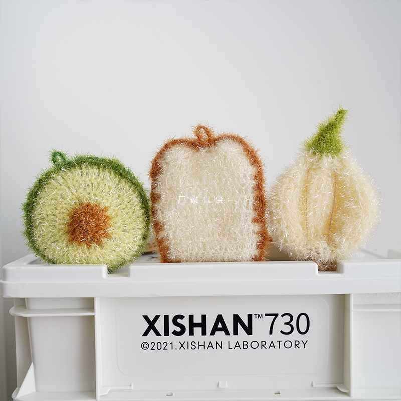 HH 纯手工亚克力吐司洗碗巾不沾油洗碗布百洁清洁布易清洗锅,家庭/个人清洁工具,百洁布,淘宝优惠券,粉丝福利购,淘宝优惠卷