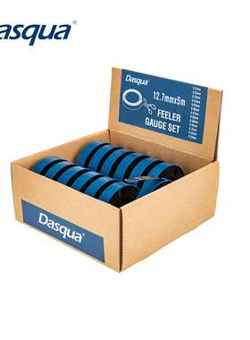 达时科Dasqua不锈钢合金钢圆盘塞尺0.01-0.1 0.15 0.2 0.25mm5米