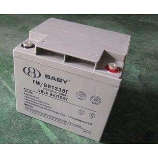 BABY蓄电池蓄电池FM EPS机房用 BB1238T鸿贝12V38AH铅酸免维护UPS