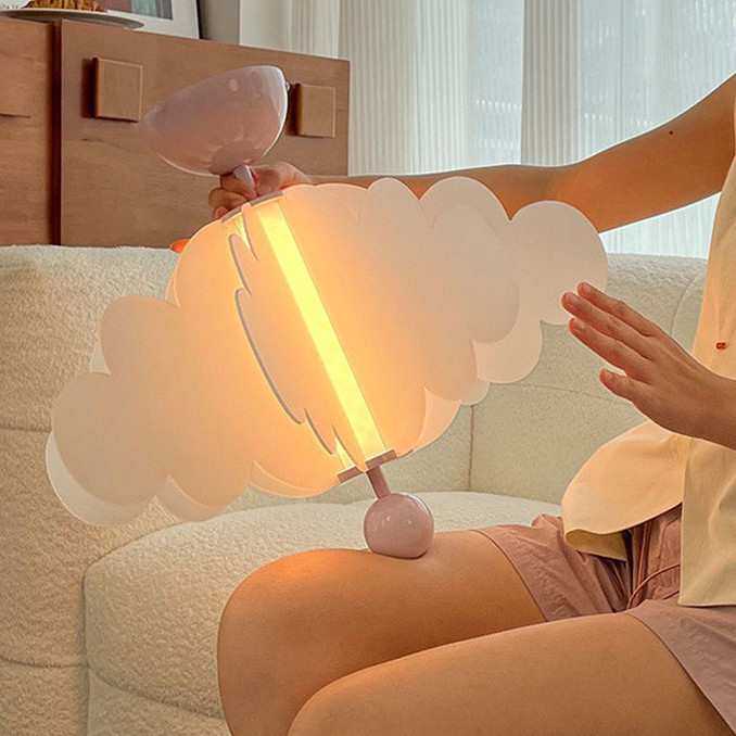 栀子花奶油风温馨浪漫法式风创意卧室灯饰现代简约餐厅灯具吸顶灯