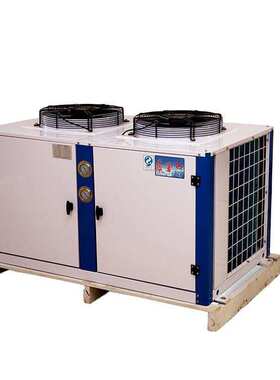 博泽制冷U型箱式压缩冷凝器 一体机散热器 140㎡170㎡190㎡