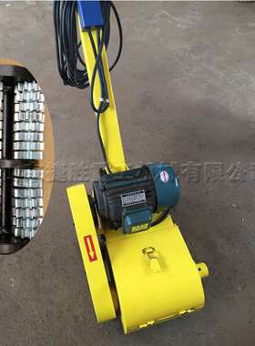 KC-120型渔船甲板除锈机 舱盖板表面打毛机 船体保养维修工具