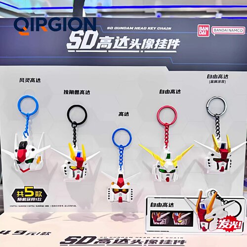 TOPTOY万代SD高达头像挂件盲盒