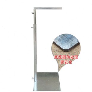 刀旗kt板支架可升降投影幕布支架加粗加厚架广告支架植物补光灯