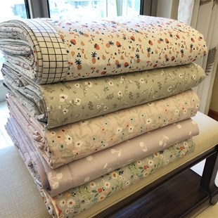 全棉夏被空调被夏凉被双人纯棉夏季 儿童薄被子学生宿舍单人