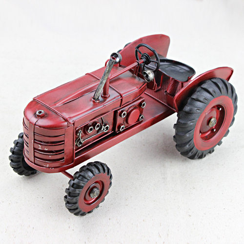 直发 拖拉机旅行车 复古汽车模型 孩子的礼物 酒柜橱窗摆件