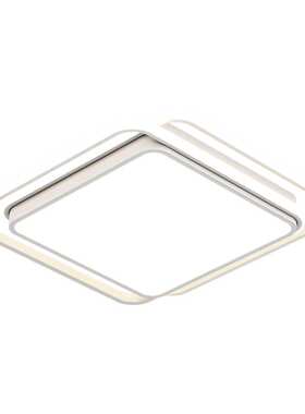 现代简约大厅卧室主灯2025年新款黑色大气调光led客厅吸顶灯具