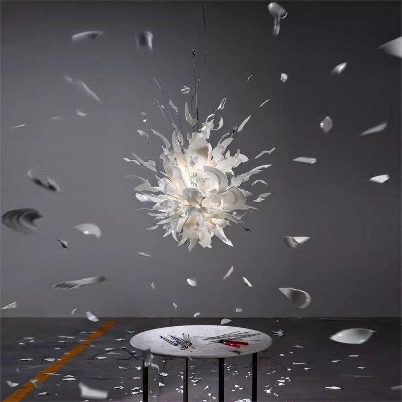 爆炸的厨房破碎碗碟个性吊灯酒店大堂餐厅包房休闲区创意工作室灯,家装灯饰光源,酒店/宴会厅/餐饮吊灯,淘宝优惠券,粉丝福利购,淘宝优惠卷