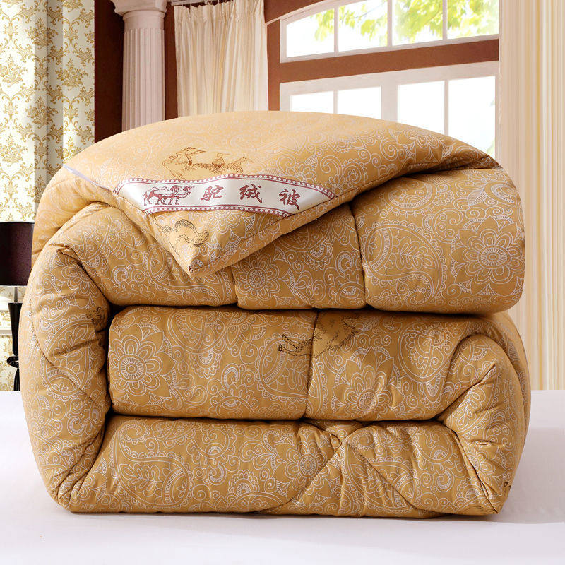 驼毛被子被芯加厚冬被双人保暖驼绒被春J秋被单人学生宿舍棉被褥