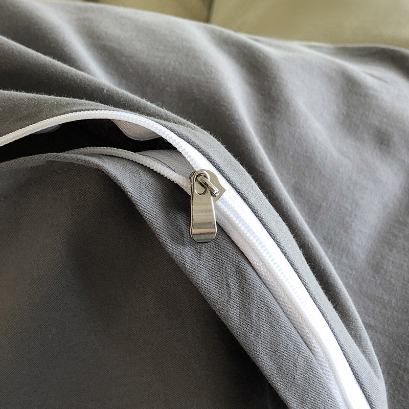 高端100支全棉纯棉n磨毛床上四件套2023新款纯色被套床单床笠床品