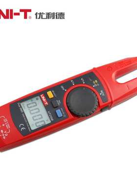 优利德UT256B交直流叉型钳型表 外贸款Y型开口电工钳表感应电压表