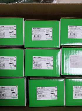 TM221CE40R PLC可编程控制器集成 1个以太网口，40点IO继电器输出