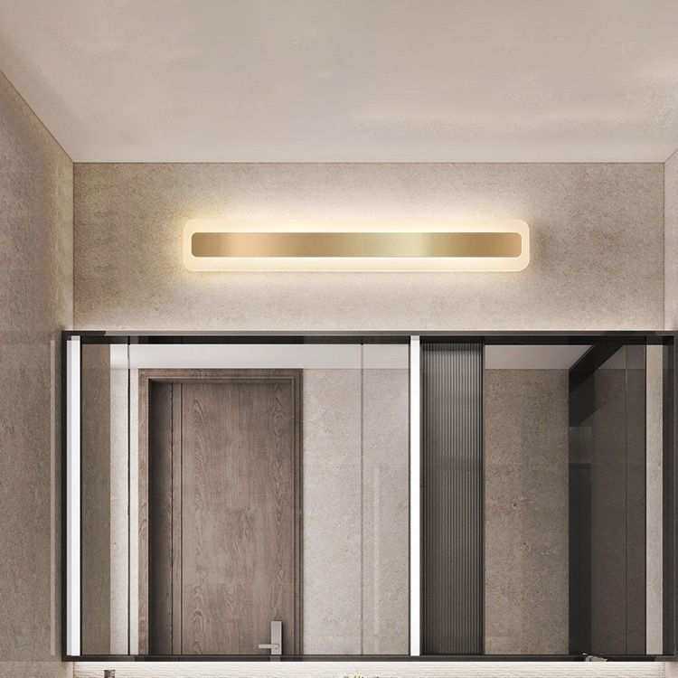 镜前灯简约现代led浴室卫生间创意个性长条镜壁灯北欧化妆镜柜灯