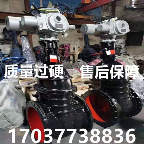 Z945T-10电动铸铁法兰闸阀电动大口径铸铁楔式法兰闸阀DN600-800