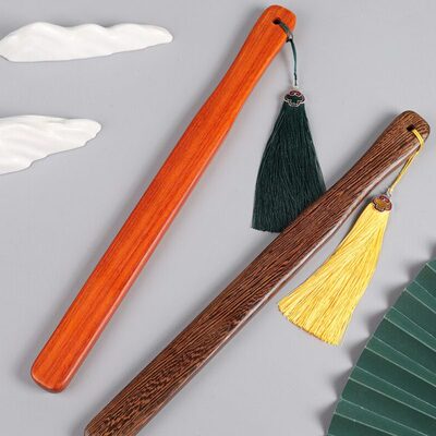 鸡翅木加厚国学戒尺实木教师用木板木条家用木条教师用指示棒教鞭