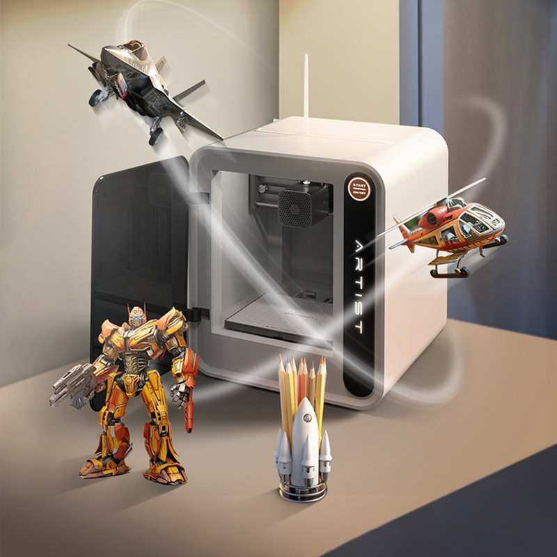 Artist达芬奇3D打印机家用智能Ai拍照建模模型一键打印桌面艺术家