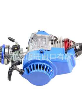 GOOFIT蓝色改装43cc 47cc 49cc 44mm/40mm手拉器化油器连接盘组合