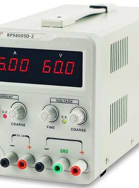 Rek/美瑞克 RPS6005D-2 数显高精度直流稳压电源 60V 5A 线性调压