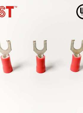 健和兴KST FSV1-4/FSNY1-4弯脚勾全系列裸端子带尼龙/PVC护套端子
