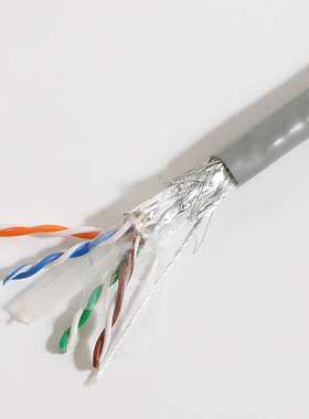 6a网线超六类非屏蔽双绞线0.5足铜过测试双绞线厂家工程家装用