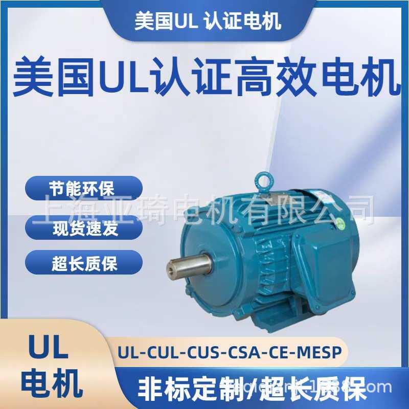 UL 60HZ 220V 220V/380V 415V 440V 460V 480V 575V认证电机