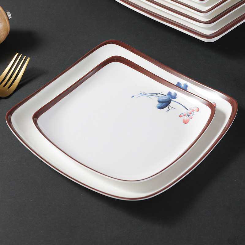 密胺10个装盘子仿瓷塑料凉菜碟子快餐盘饭店炒菜盖浇饭盘商用北欧,玩具/童车/益智/积木/模型,其它,淘宝优惠券,粉丝福利购,淘宝优惠卷