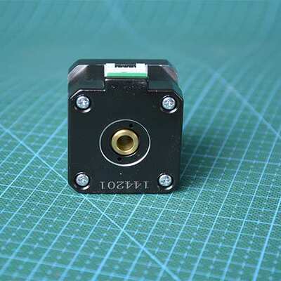 NEMA17马达42空心轴步进电机轴长12mm机身34/40 空心轴内径6.2 mm