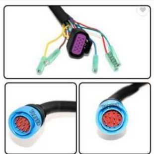 跨境MERCURY水星船用控制盒14PIN舷外机水星控制盒 881170A13