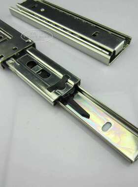 加长32寸=80cm800mm加厚加宽静音三节抽屉滑道滚珠三节导轨轨道