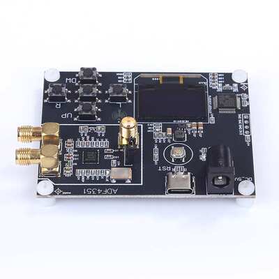 ADF4351射频信号发生器35-4400MHz扫频仪STM32锁相环射频信号源